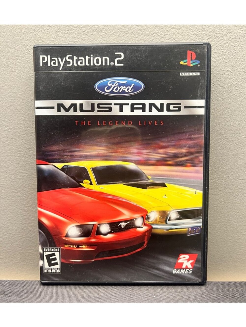 PS2 Mustang The Legend Lives Game Playstaion Sony Adult Owned EXC